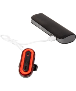 FANALINO POSTERIORE PER BICICLETTA SPARCO IN ALLUMINIO E SILICONE, 3 MODALITA' DI ILLUMINAZIONE